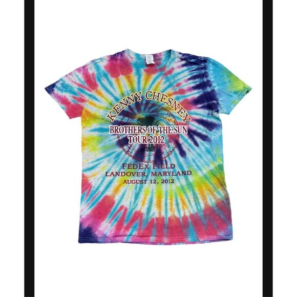 Kenny Chesney 2012 Tour Tie-Dye Tee - Picture 2 of 5